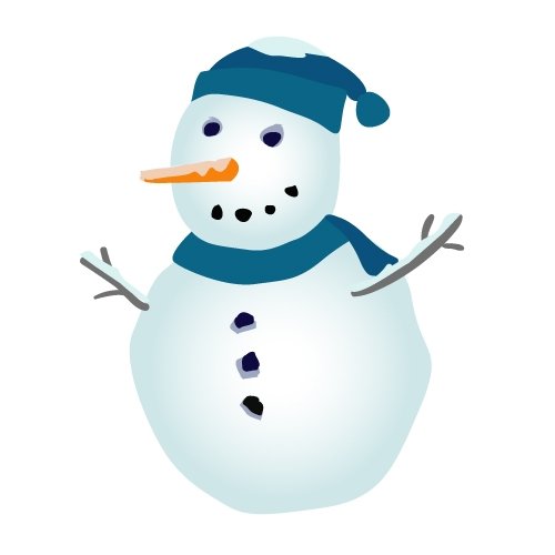 free clipart images of a snowman - photo #44